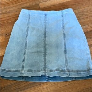 Denim Mini Skirt
